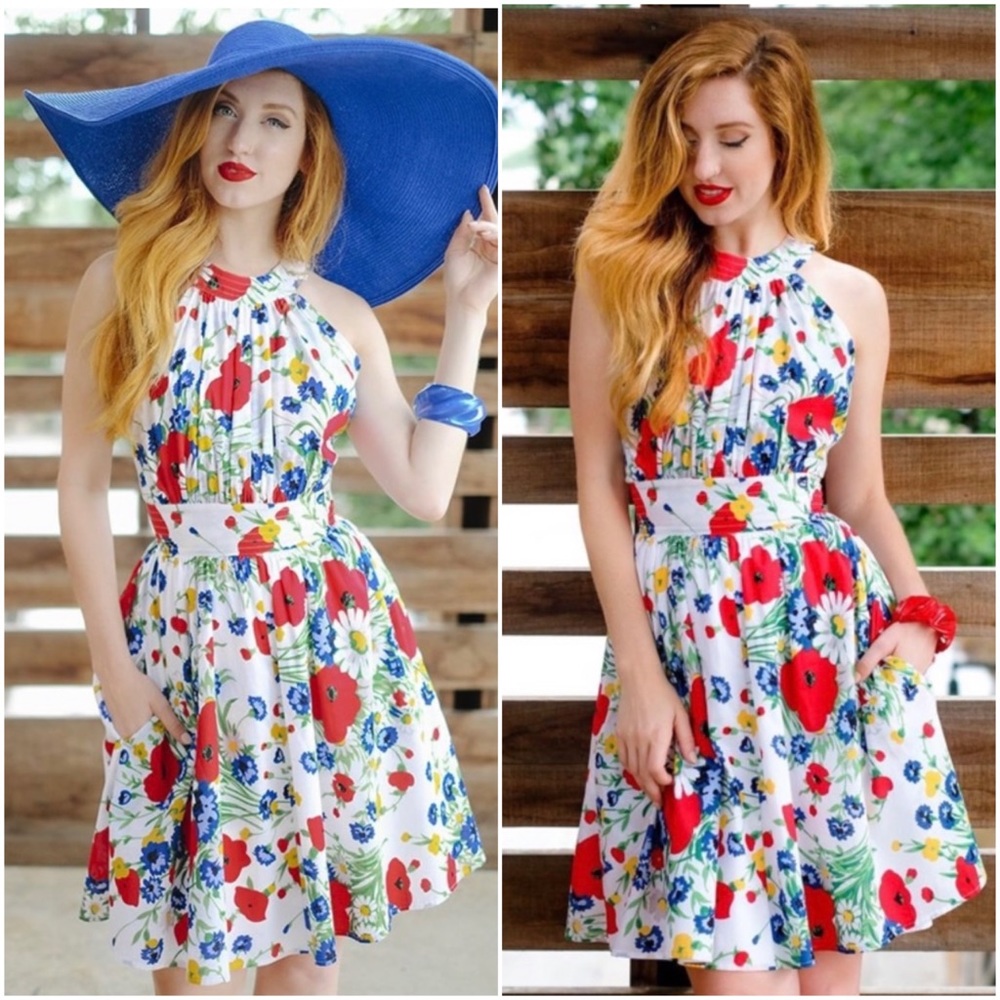 TRASHY DIVA Goldie Dress - Wildflowers